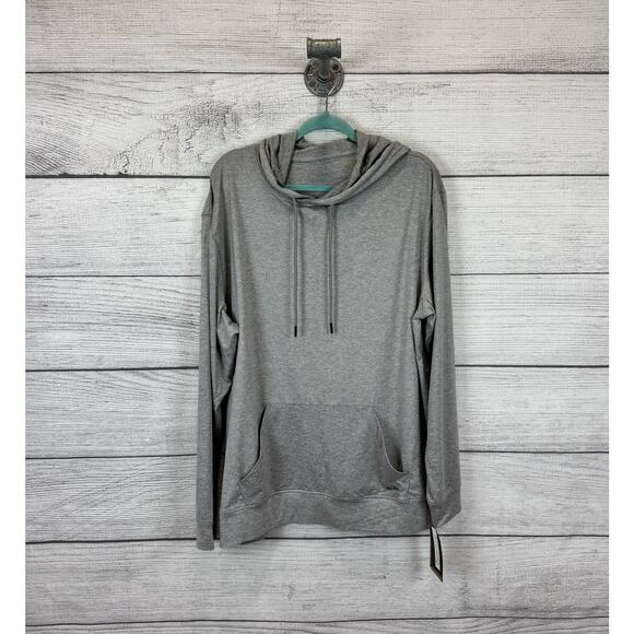& Lore Men's Gray Adventure Outdoor Hooded Pullover Shirt Size XXL - Picture 1 of 11